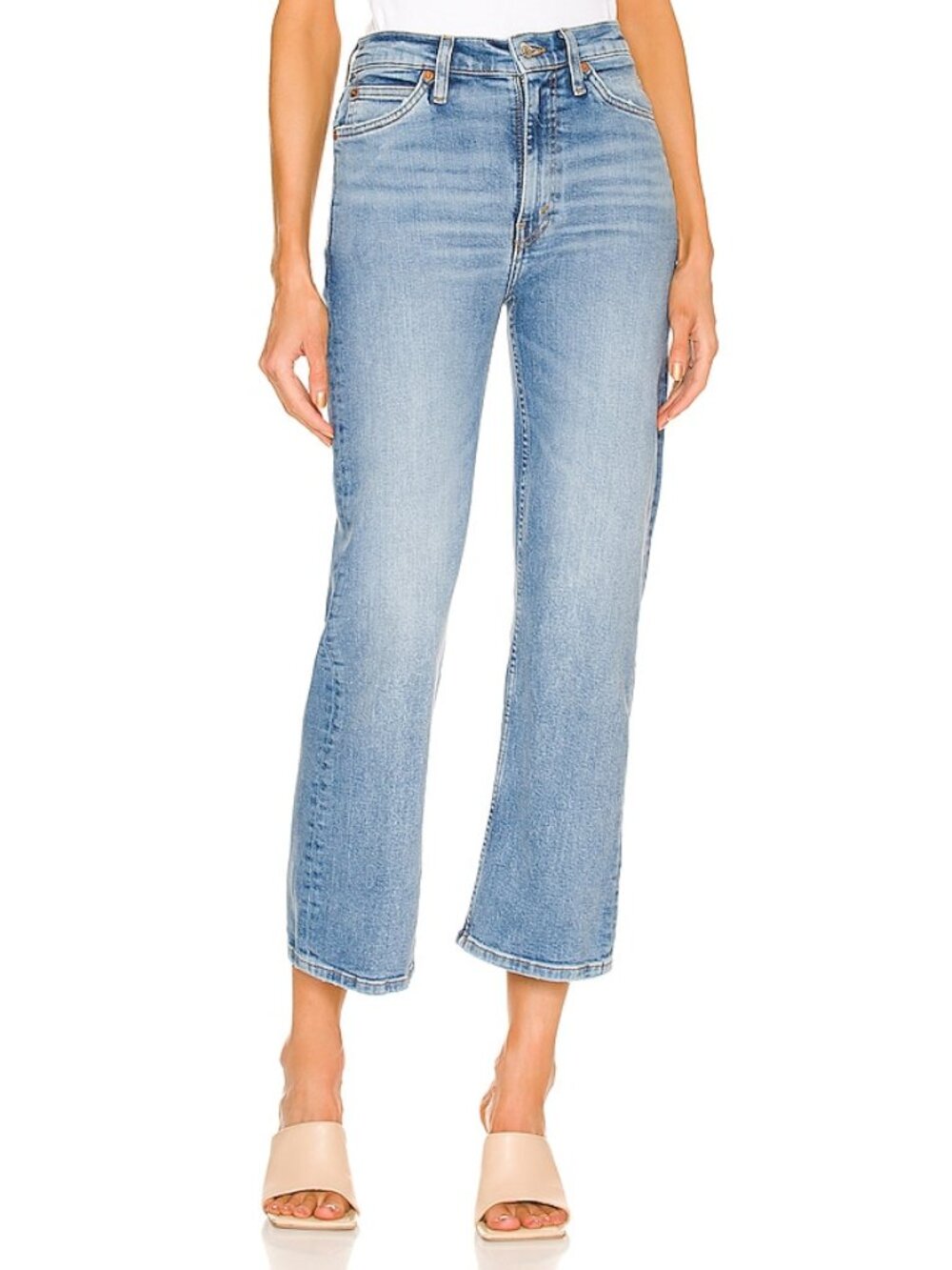 RE/DONE Jeans Originals 70s Crop Boot